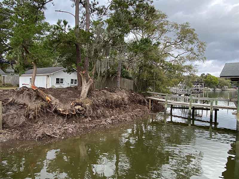 Seawall Repair in Kingsland, GA