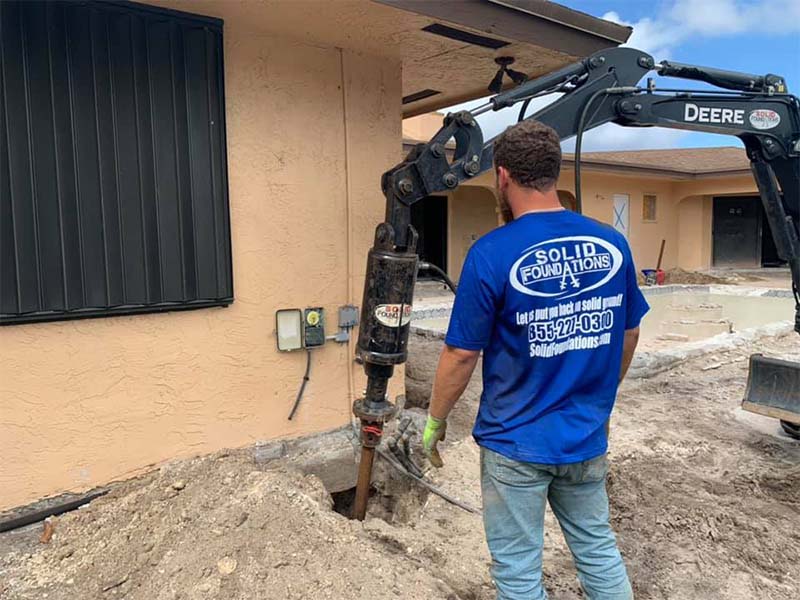 Concrete Slab Foundation Repair in Kingsland, GA