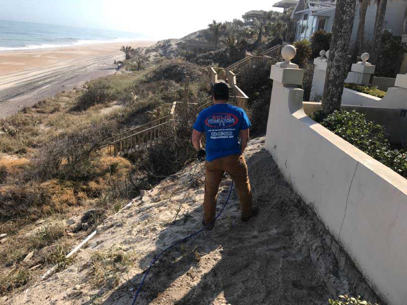 Concrete Slab Foundation Repair in Kingsland, GA