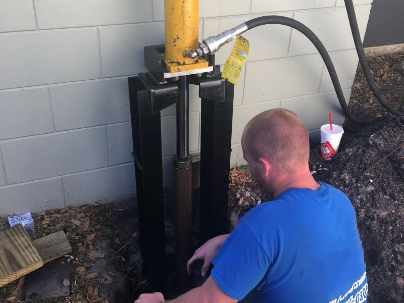 Concrete Slab Foundation Repair in Kingsland, GA