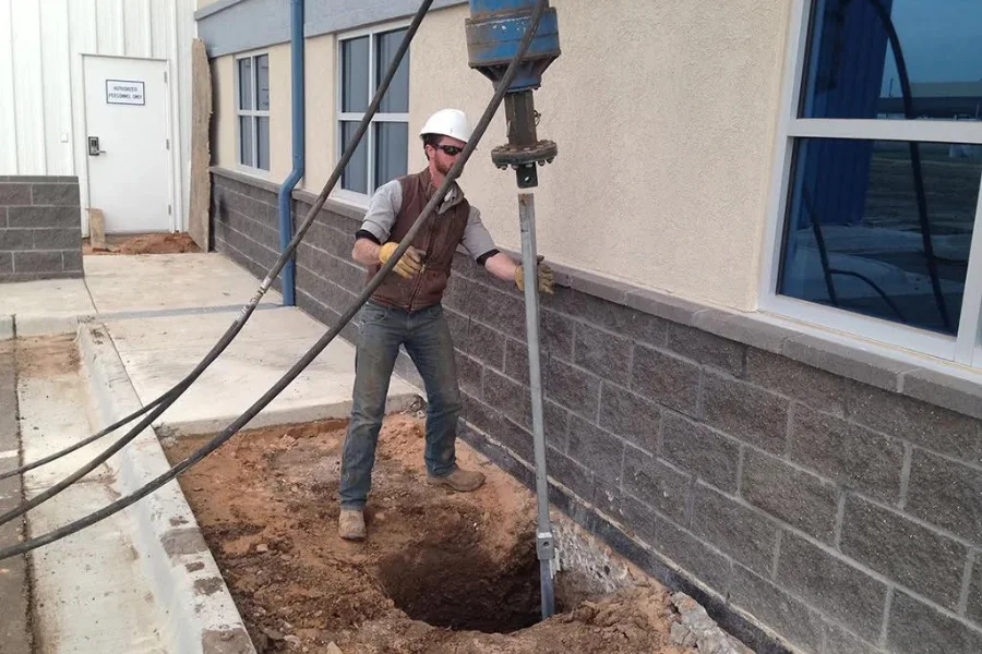 Injection Pier Installation in Kingsland, GA