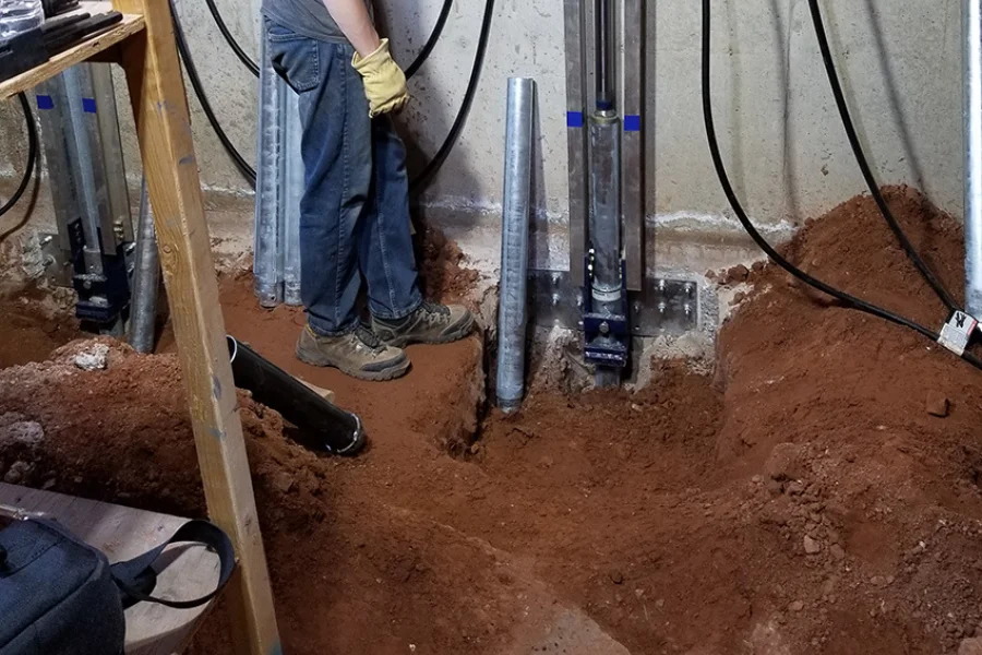Injection Pier Installation in Kingsland, GA